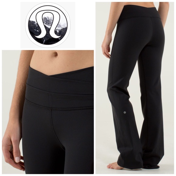 lululemon athletica Pants - LULULEMON | Astro Groove Pant *Brushed in Black Size 10